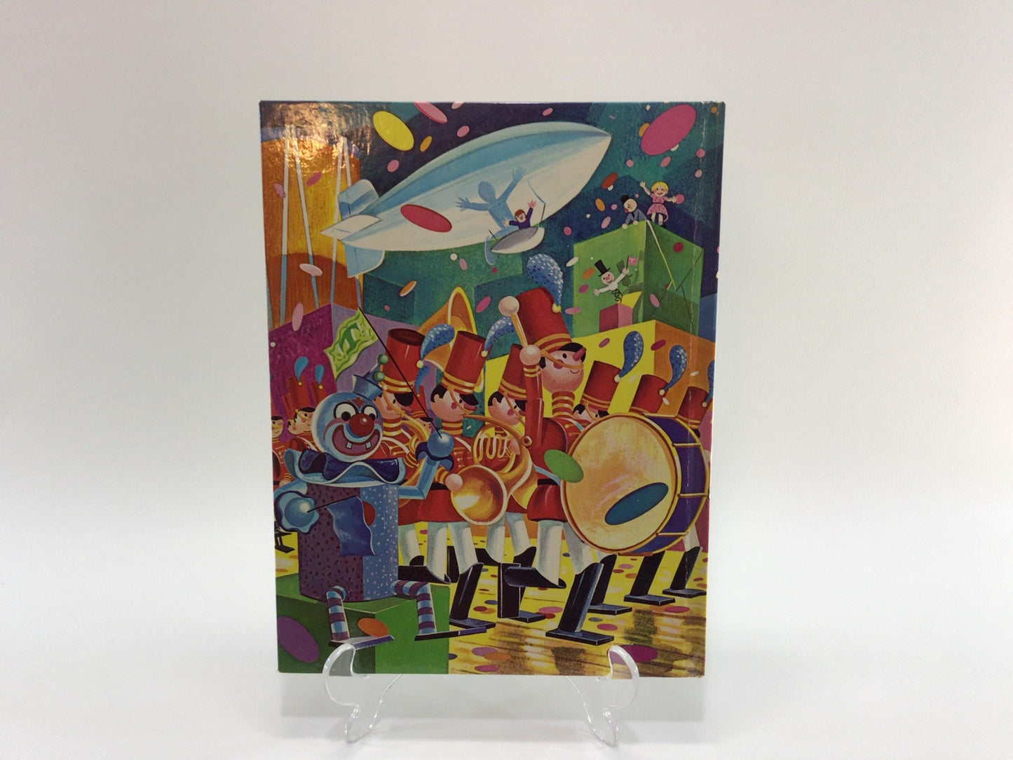 Hardcover Children's Book Babes in Toyland Vintage Walt Disney Big Golden Book Copyright 1961