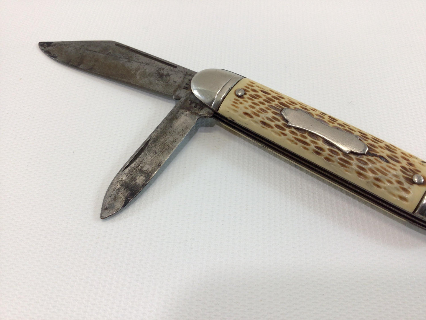 Pocket Knife 2 Blade Vintage Made in USA Quality
