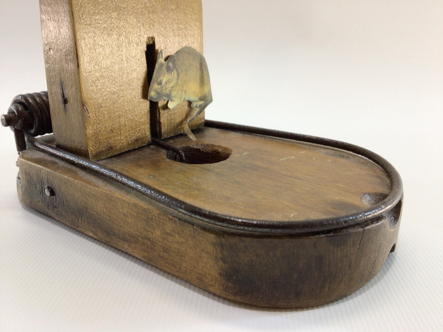 Rat Trap Antique Wooden Rustic Farm Barnyard Tool Gadget