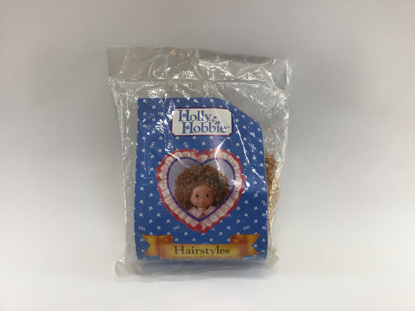 Holly Hobbie Hairstyles Doll Head and Hands Vintage Art Craft Supply Parts Pieces