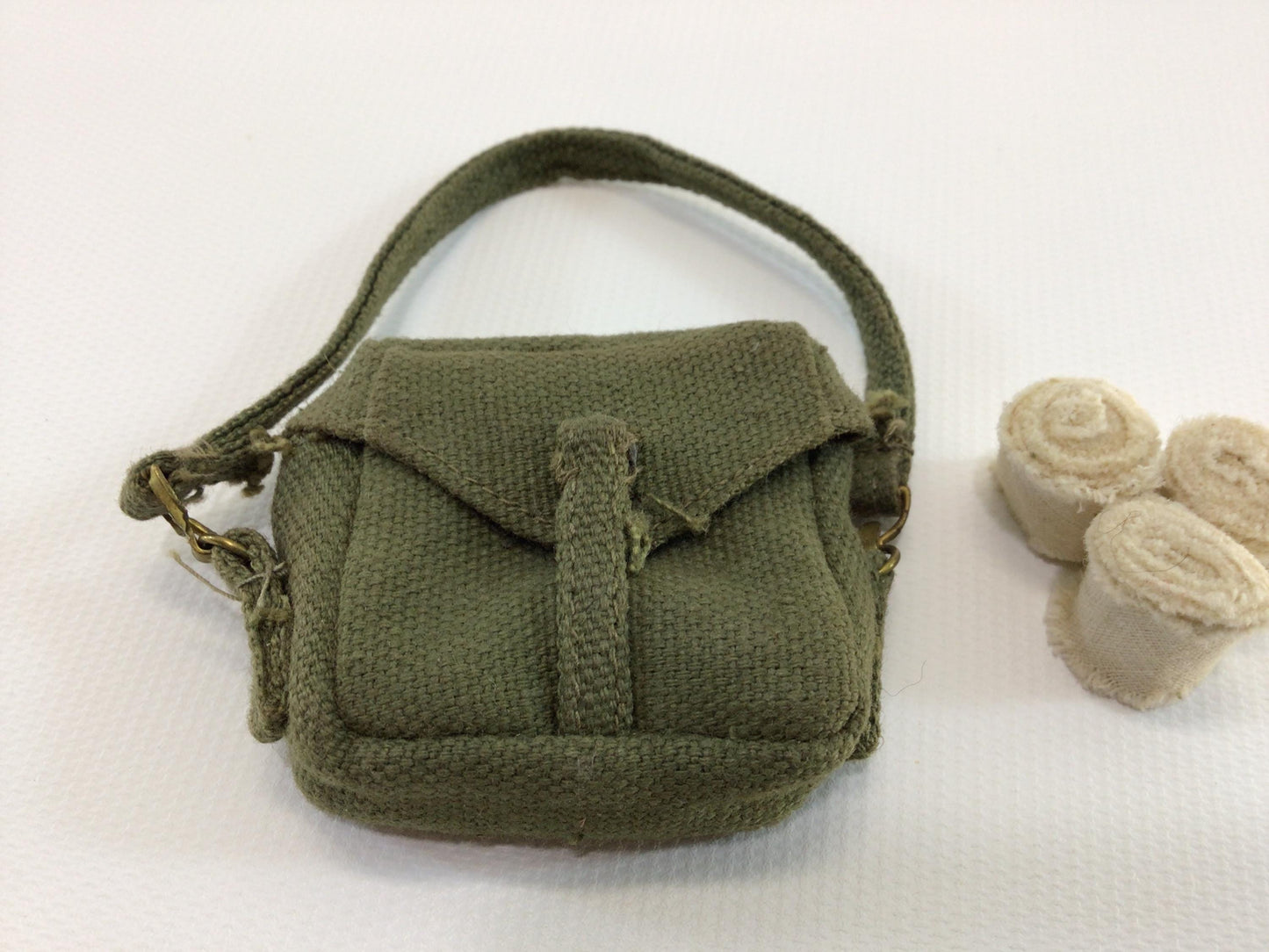 GI Joe Medic Bag with Bandages 1960's Hasbro 12" Action Marine Medic 7719