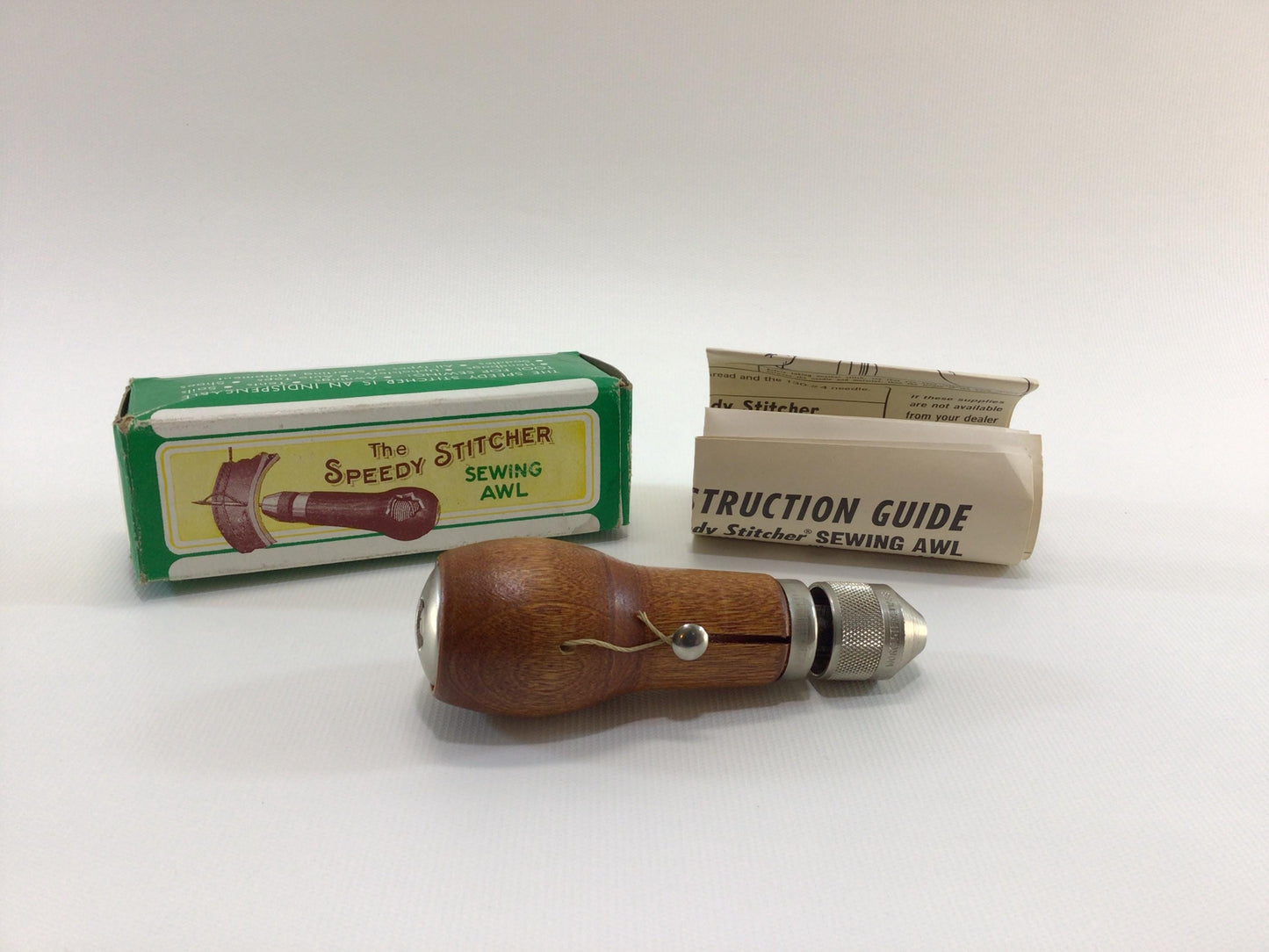 Speedy Stitcher Awl Sewing Notion Accessory Tool Leather Luggage Upholstery