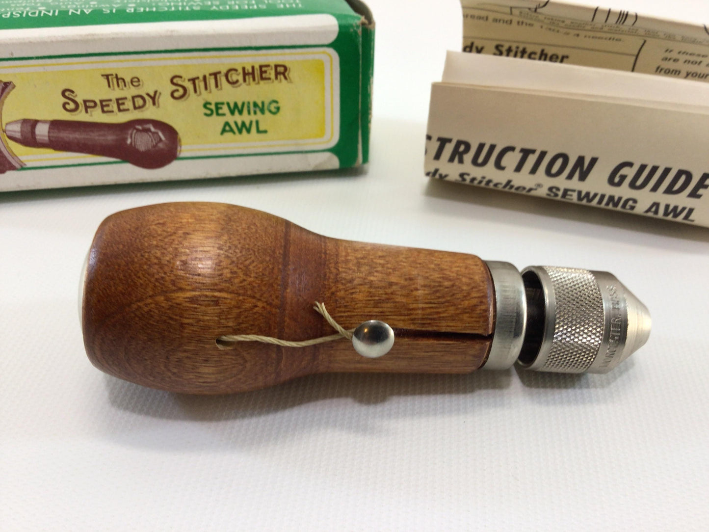 Speedy Stitcher Awl Sewing Notion Accessory Tool Leather Luggage Upholstery