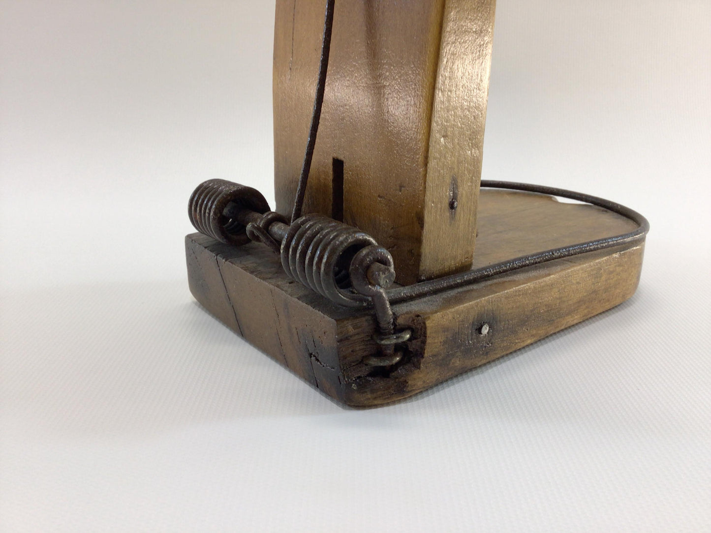 Rat Trap Antique Wooden Rustic Farm Barnyard Tool Gadget
