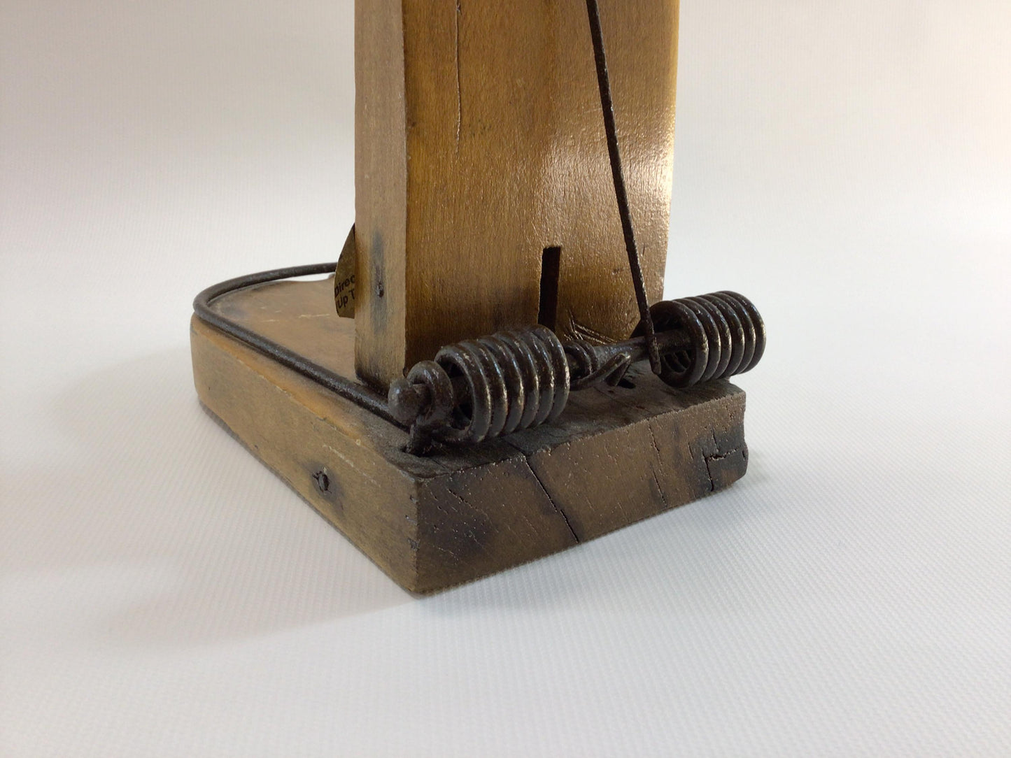 Rat Trap Antique Wooden Rustic Farm Barnyard Tool Gadget
