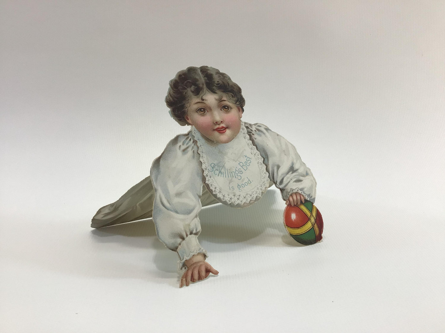 Antique Edwardian Era Stand-Up Trade Card Schilling's Best Foods Advertising Ephemera