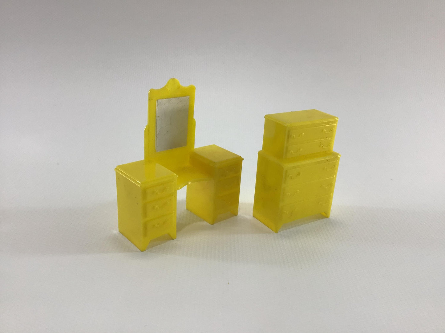 Marx Vanity and Dresser 1:24 Scale Toy Playset Replacement Parts Pieces for Tin Lithograph Era Dollhouses