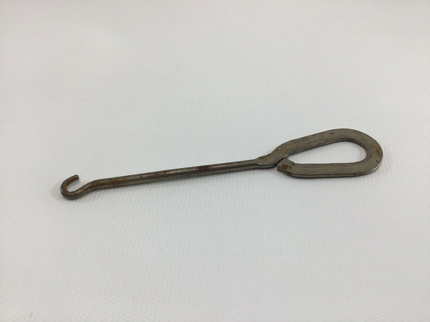 Button Hook PJ Schmidt Boot and Shoes Antique Advertising Collectible Edwardian Hand Tool Gadget for Shoes Gloves Corsets