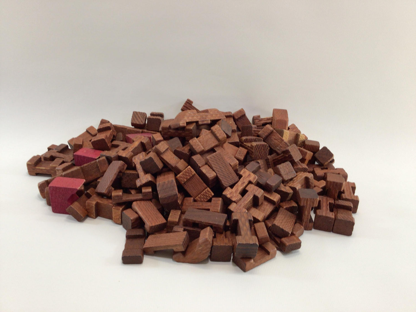 Toy American Logs Craft Lot Art Supplies Vintage Wooden Mixed Media Assemblage Project Parts Pieces