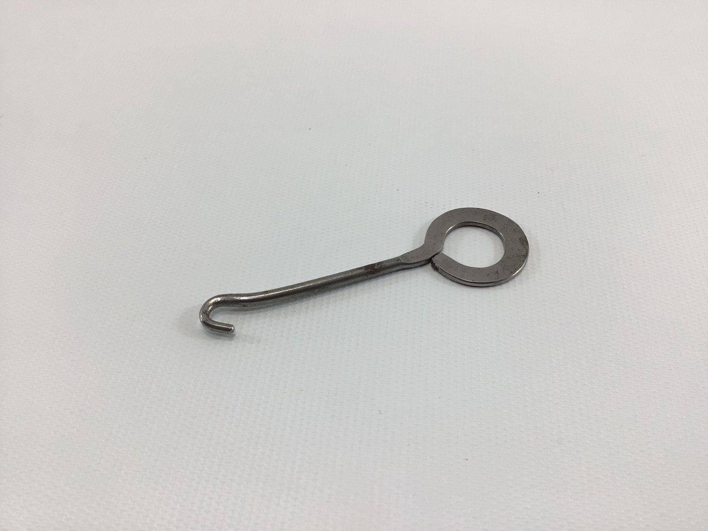 Button Hook Fred Geckeller Independence Kansas Antique Advertising Giveaway Edwardian Hand Tool Gadget for Shoes Gloves Corsets