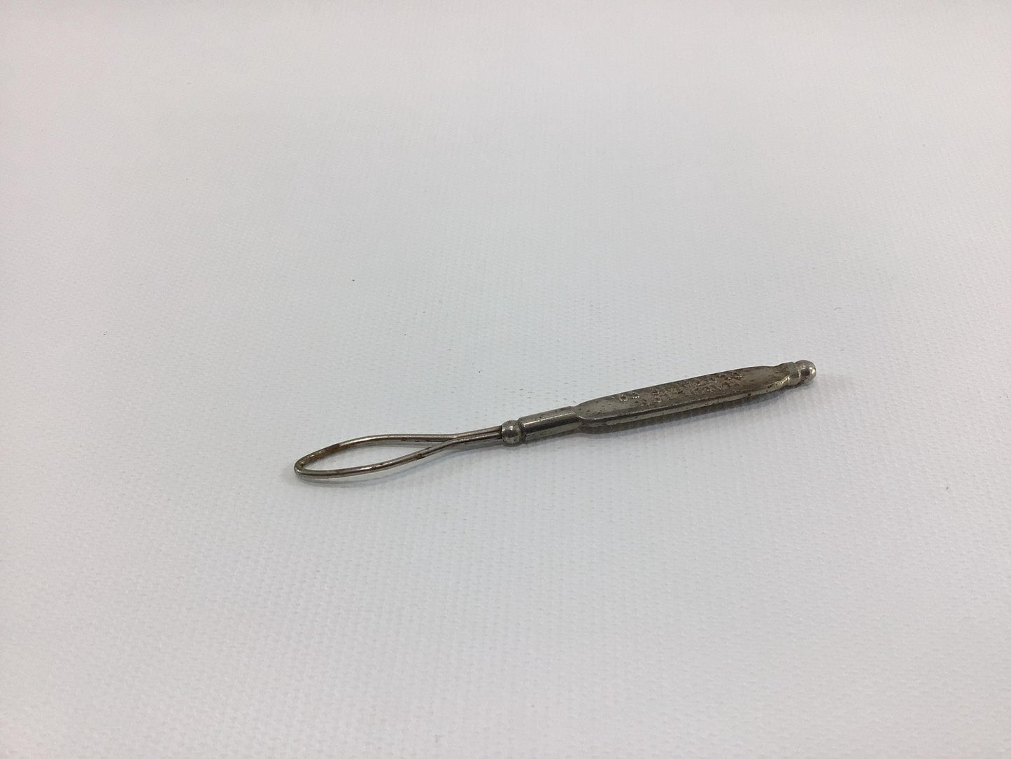Button Hook Hamilton Clothing Company Antique Advertising Giveaway Edwardian Hand Tool Gadget for Shoes Gloves Corsets