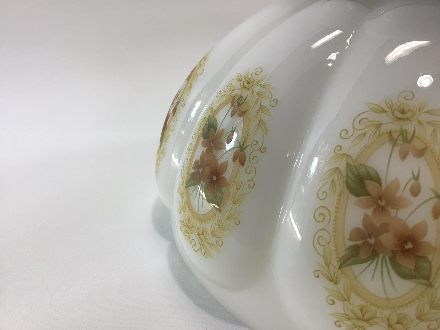 Milk Glass Table Lamp Shade Vintage Replacement Part