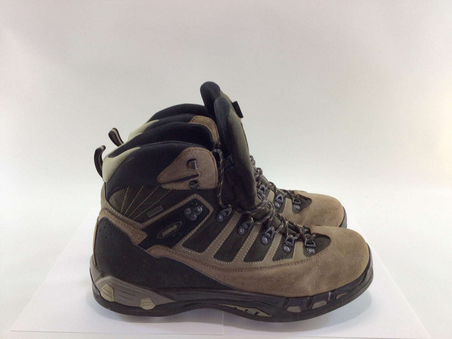 ASOLO Gore Tex Thermal Spiked Ice Fishing Hiking Boots P Matic GTX Mens US Size 14