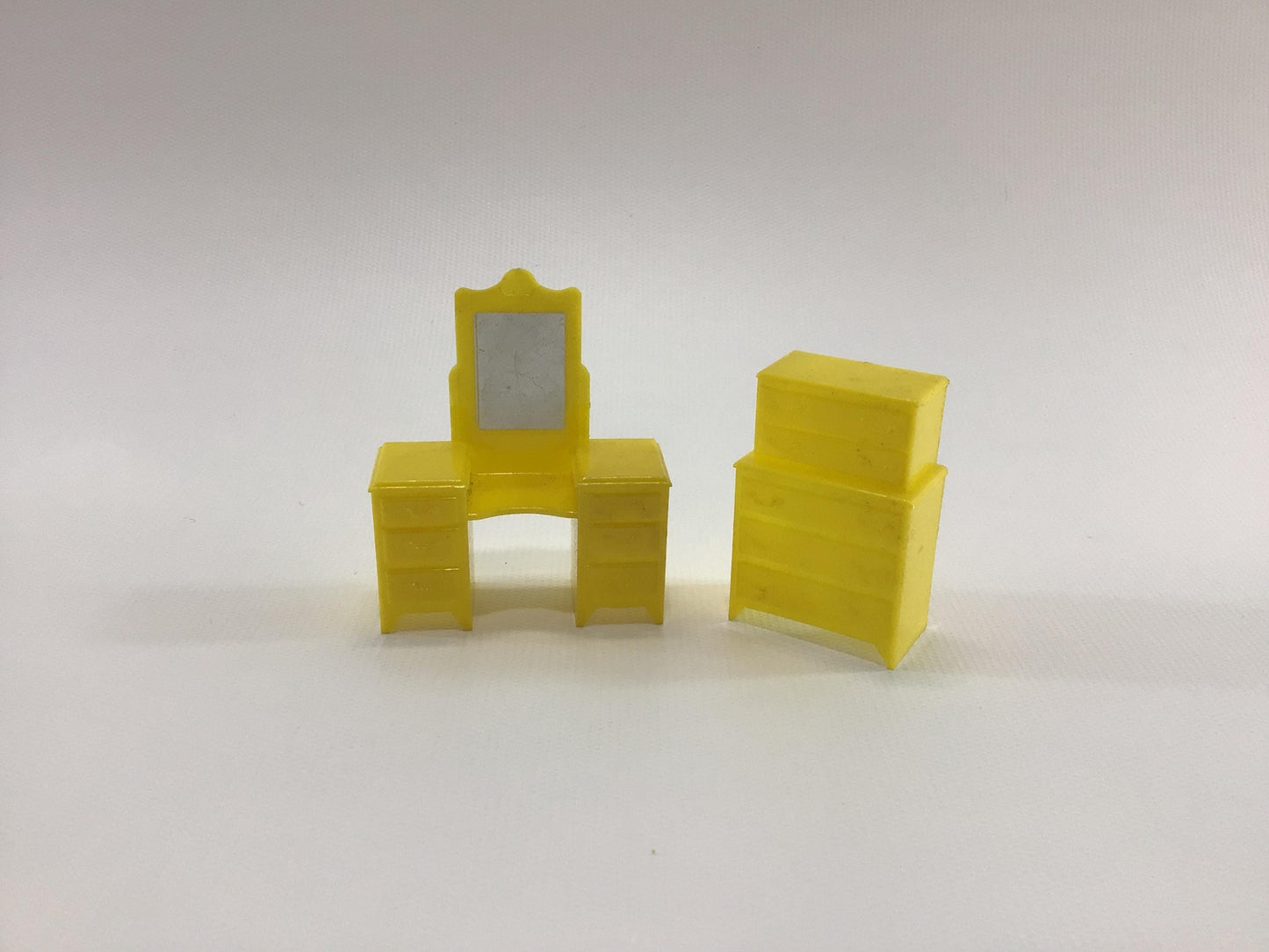 Marx Vanity and Dresser 1:24 Scale Toy Playset Replacement Parts Pieces for Tin Lithograph Era Dollhouses