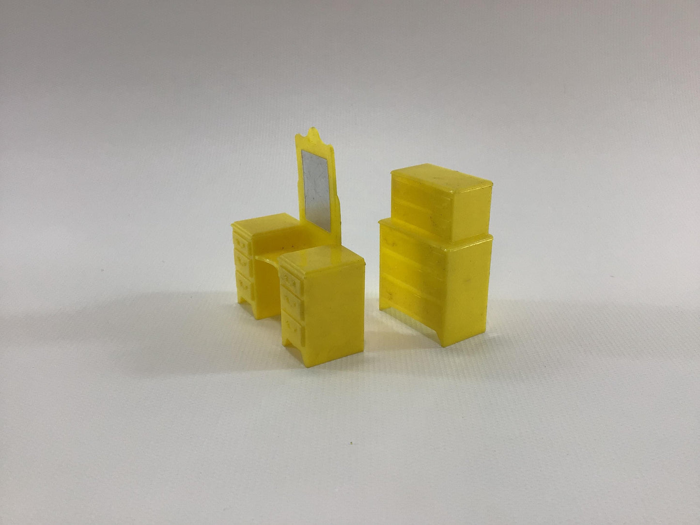 Marx Vanity and Dresser 1:24 Scale Toy Playset Replacement Parts Pieces for Tin Lithograph Era Dollhouses