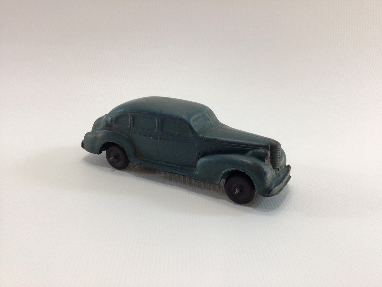 Oldsmobile Touring Sedan 1930s Auburn Rubber Company Vintage 5" Dark Blue Toy Car
