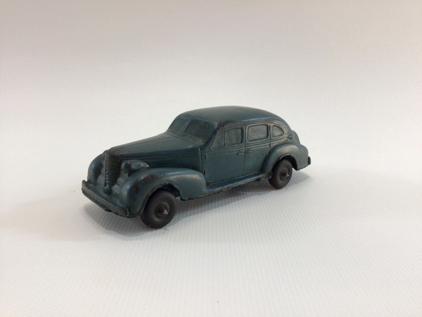 Oldsmobile Touring Sedan 1930s Auburn Rubber Company Vintage 5" Dark Blue Toy Car