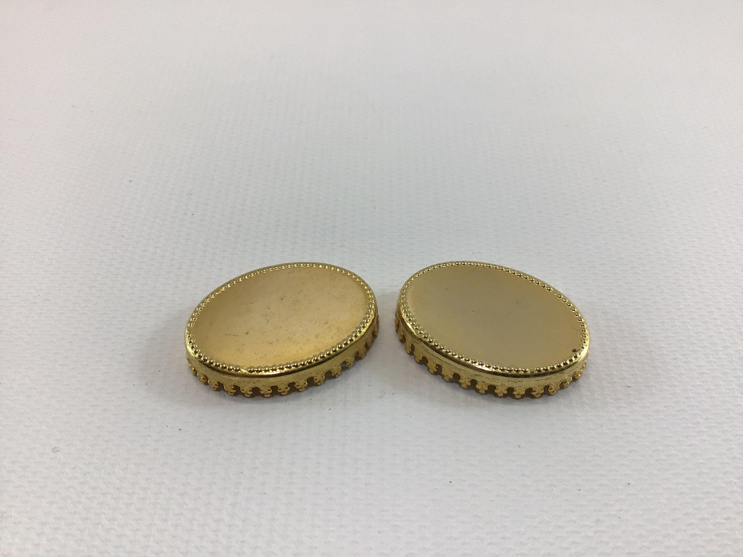 Dollhouse Miniature Metal Jewelry Findings Vintage Quality Made Project Parts Pieces Vanity Dresser Trays
