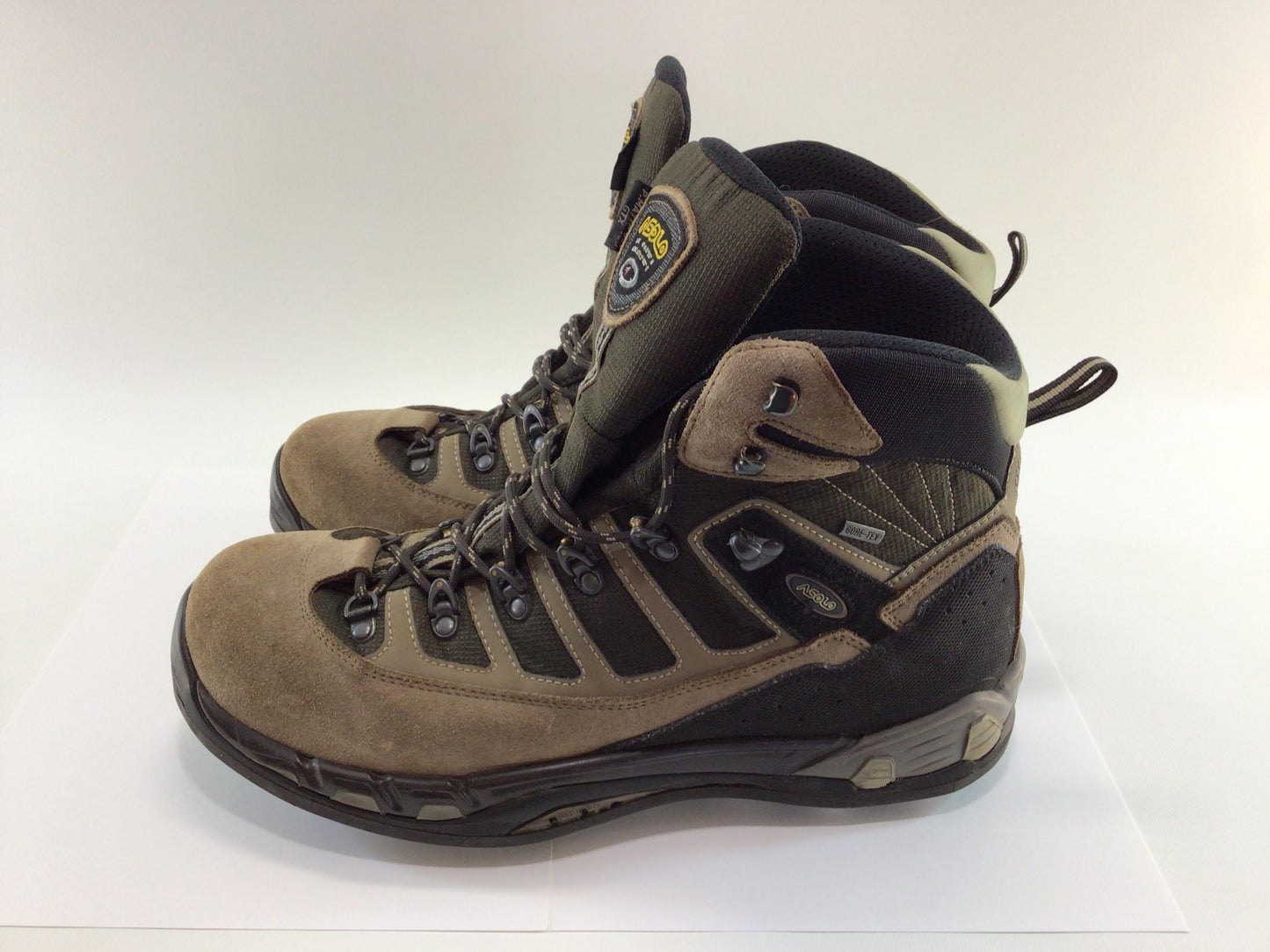 ASOLO Gore Tex Thermal Spiked Ice Fishing Hiking Boots P Matic GTX Mens US Size 14