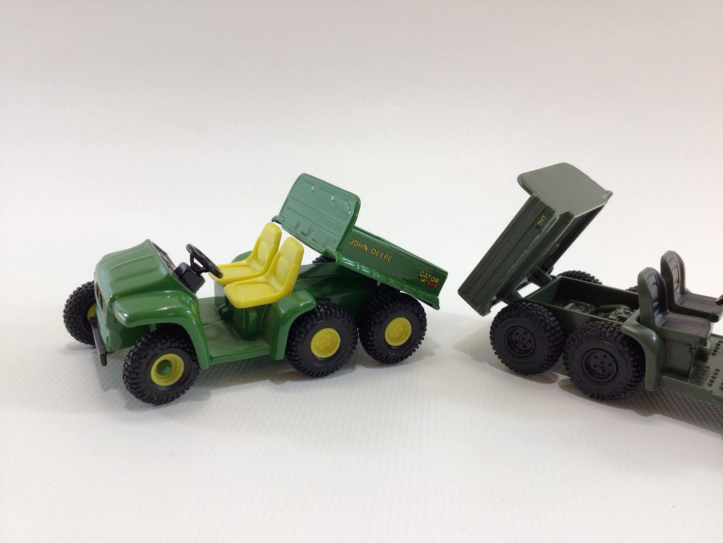 Ertl John Deere Gators Diecast and Hard Plastic Vintage Toy Farm Equipment