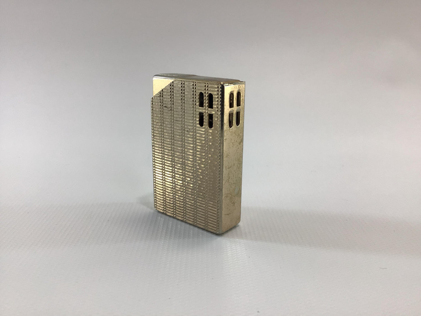OSKAR Electra 760 Vintage Butane Cigarette Lighter Gold Finish
