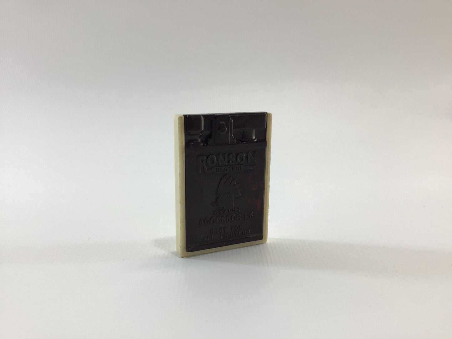 Ronson Plastikit Replacement Flint Case Container Vintage Cigarette Lighter Accessories Ephemera