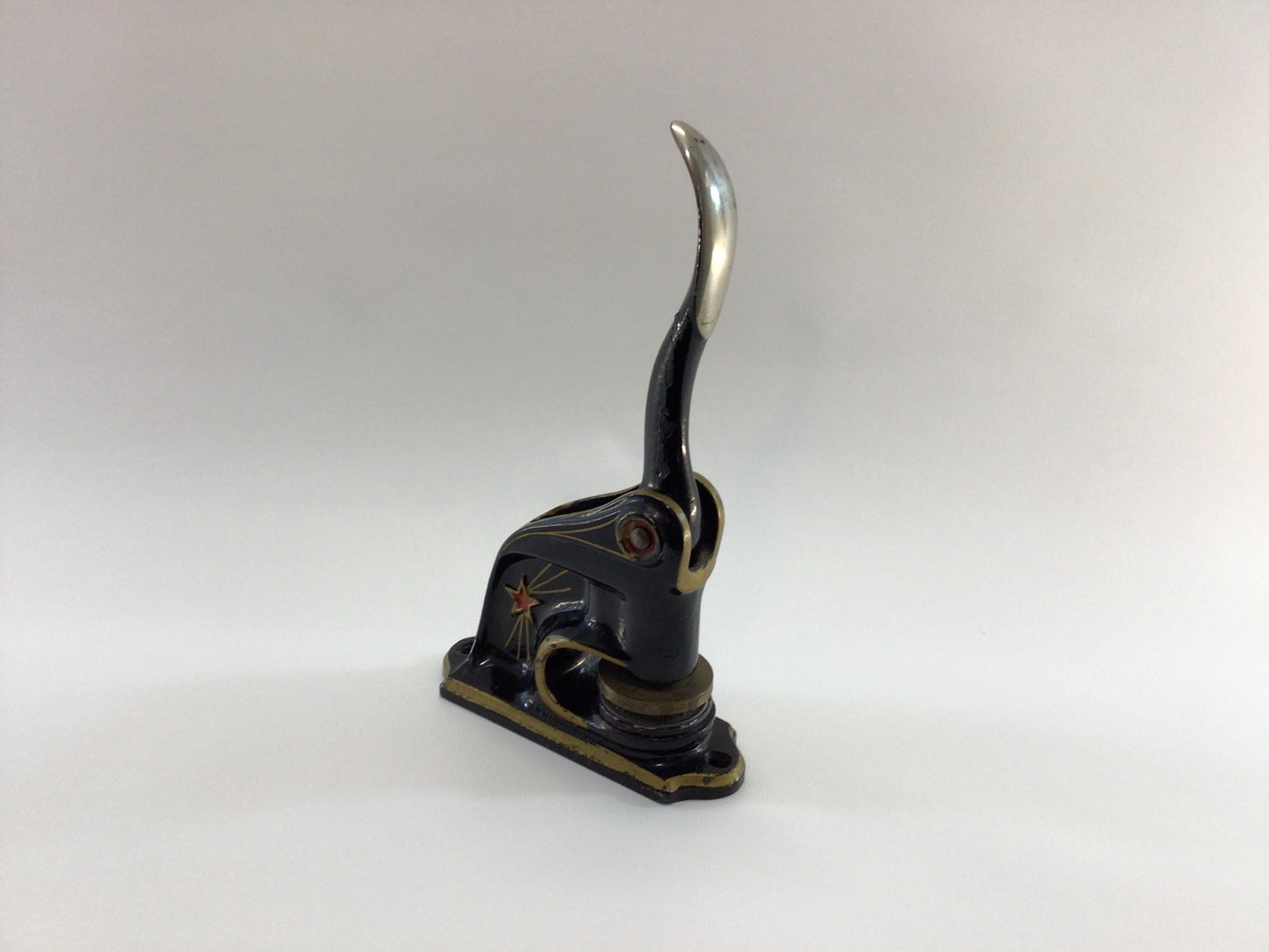Cast Iron Publishers Seal Antique Office Desk Accessory Home Decor Good Health Pub. Battle Creek