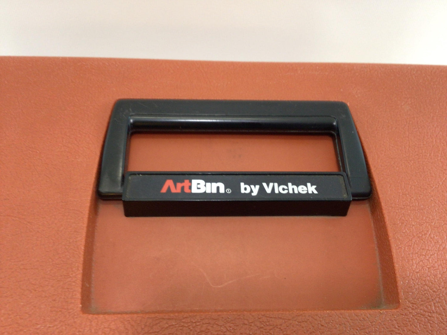 Art Supply Portable Storage Container Vlchek ArtBin Model 8713 Hard Plastic Quality Vintage Construction Box