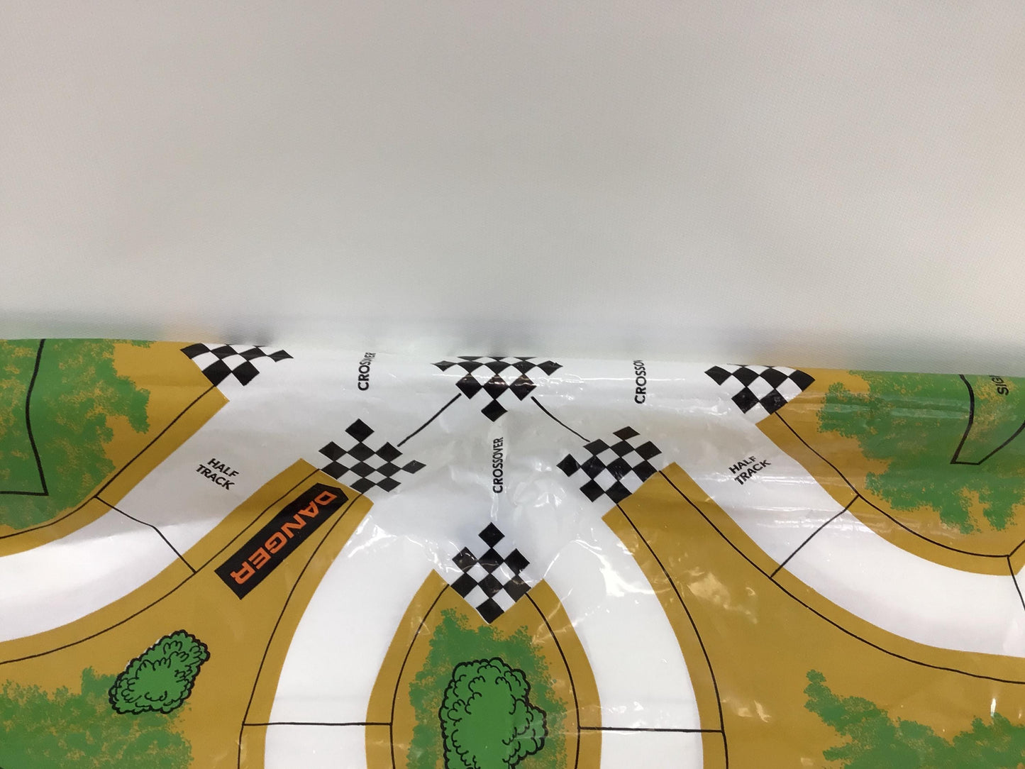 Ideal Jalopy Show Down Play Mat Vintage Toy Slot Car Track Replacement Parts Pieces