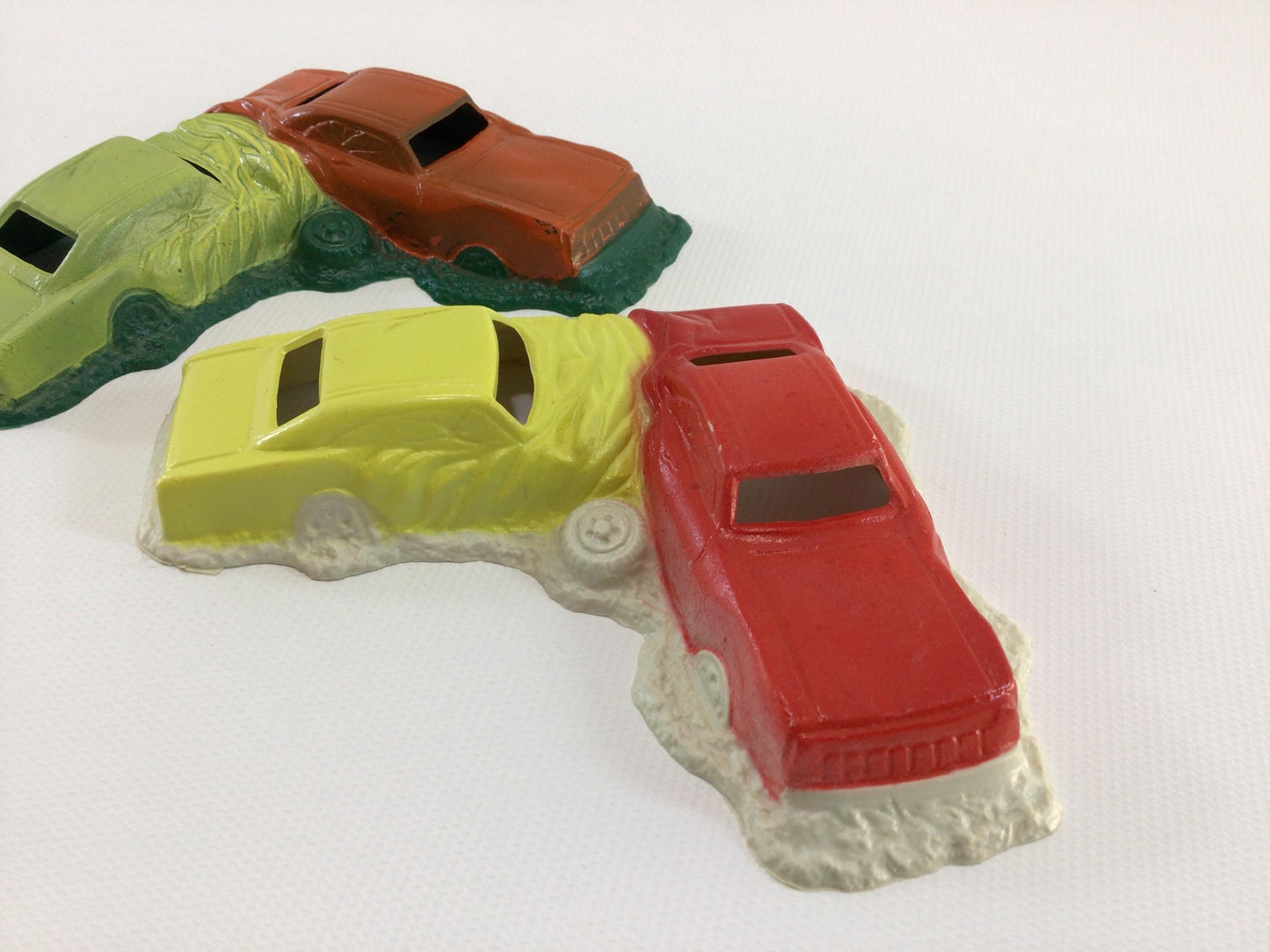 Ideal Jalopy Show Down Dummy Cars Vintage Toy Slot Car Track Replacement Parts Pieces