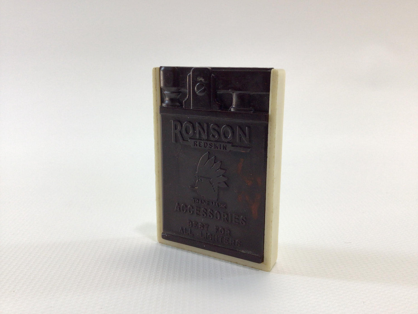 Ronson Plastikit Replacement Flint Case Container Vintage Cigarette Lighter Accessories Ephemera