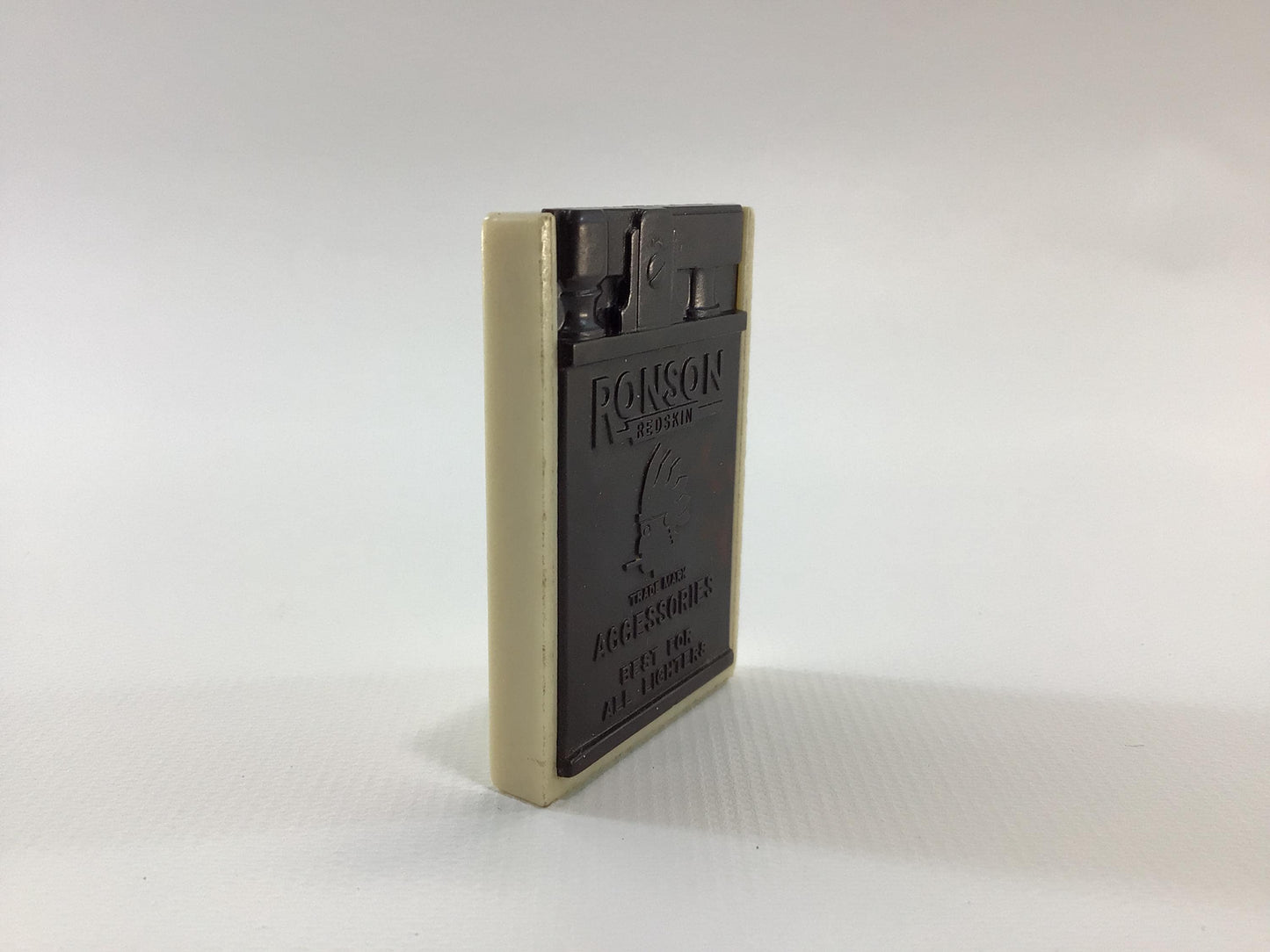 Ronson Plastikit Replacement Flint Case Container Vintage Cigarette Lighter Accessories Ephemera