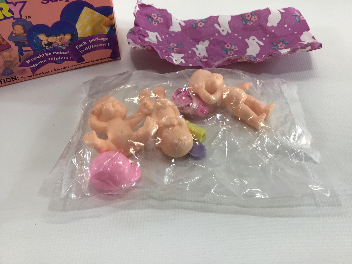 Mattel Magic Nursery Small Size Surprise Vintage 90s Miniature Baby Doll Toys