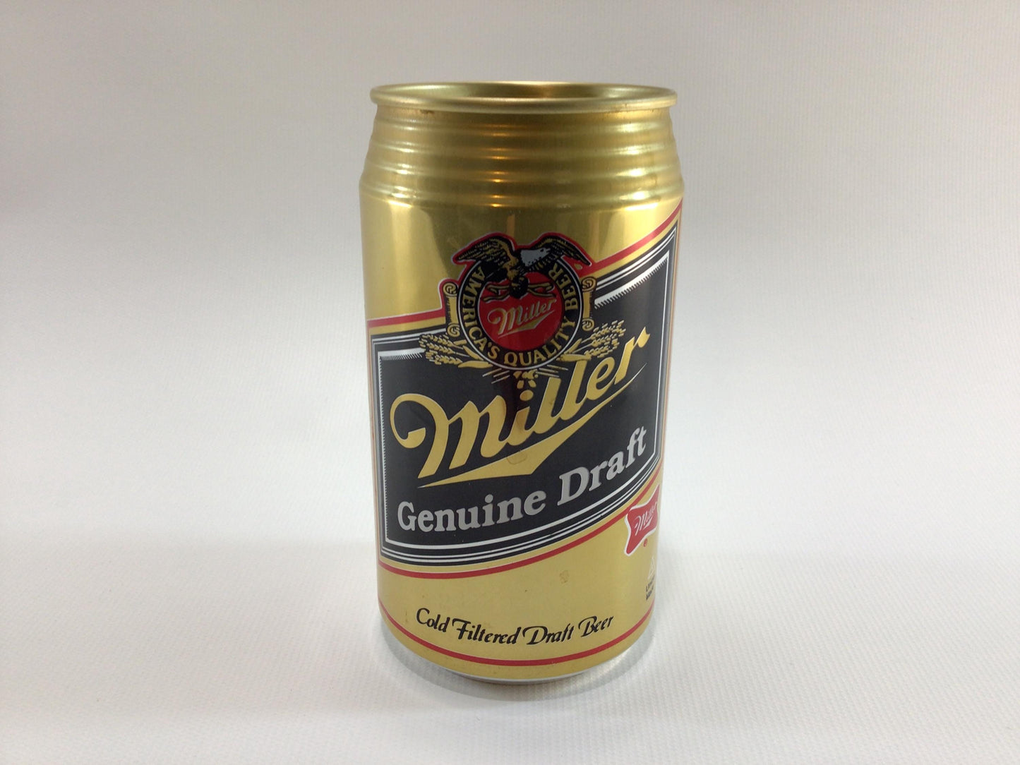 Beer Can Coin Bank Aluminum Miller High Life Mid Century Advertising circa 1970s