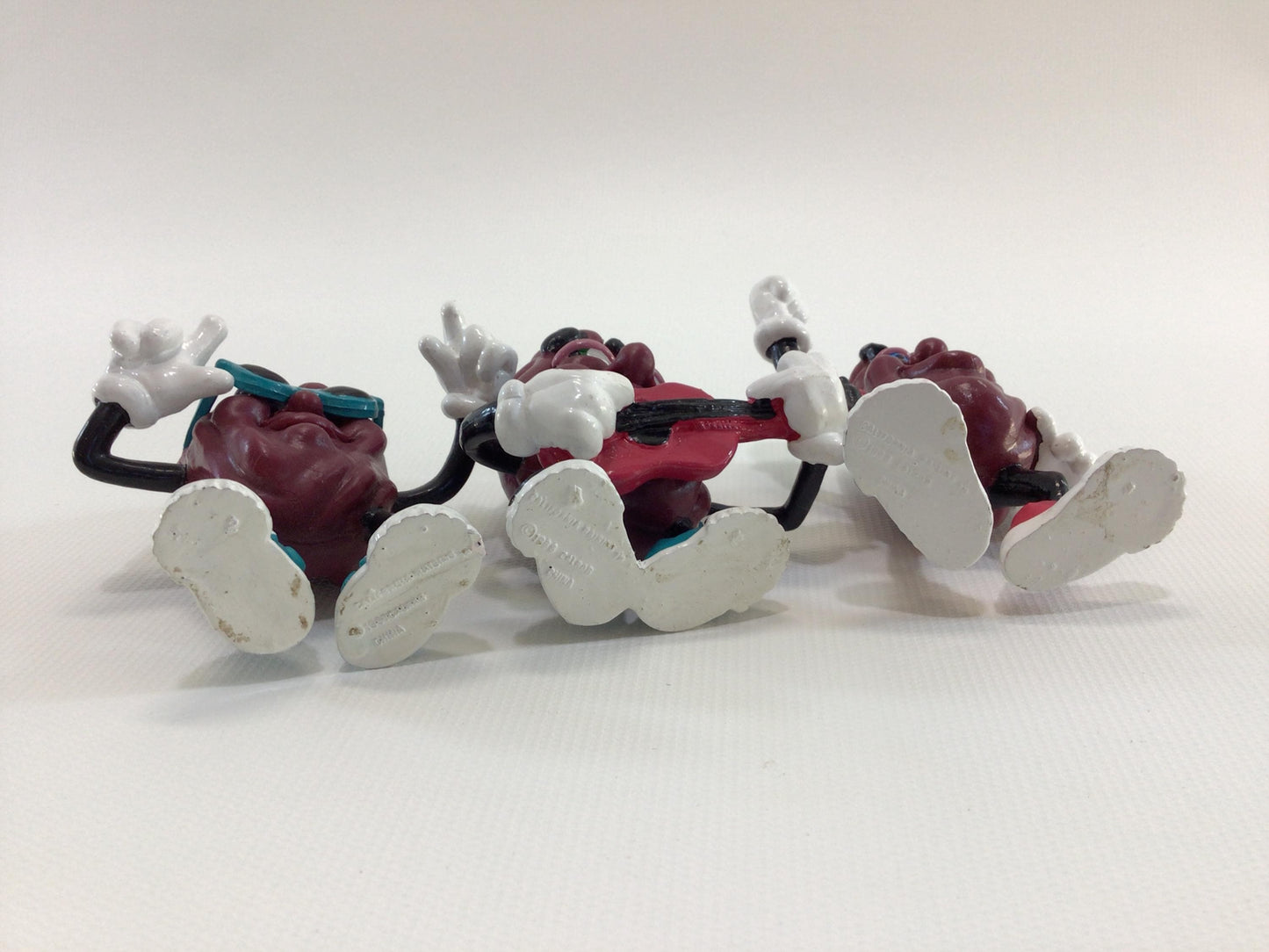California Raisins Vintage 1988 Toy PVC Figurines