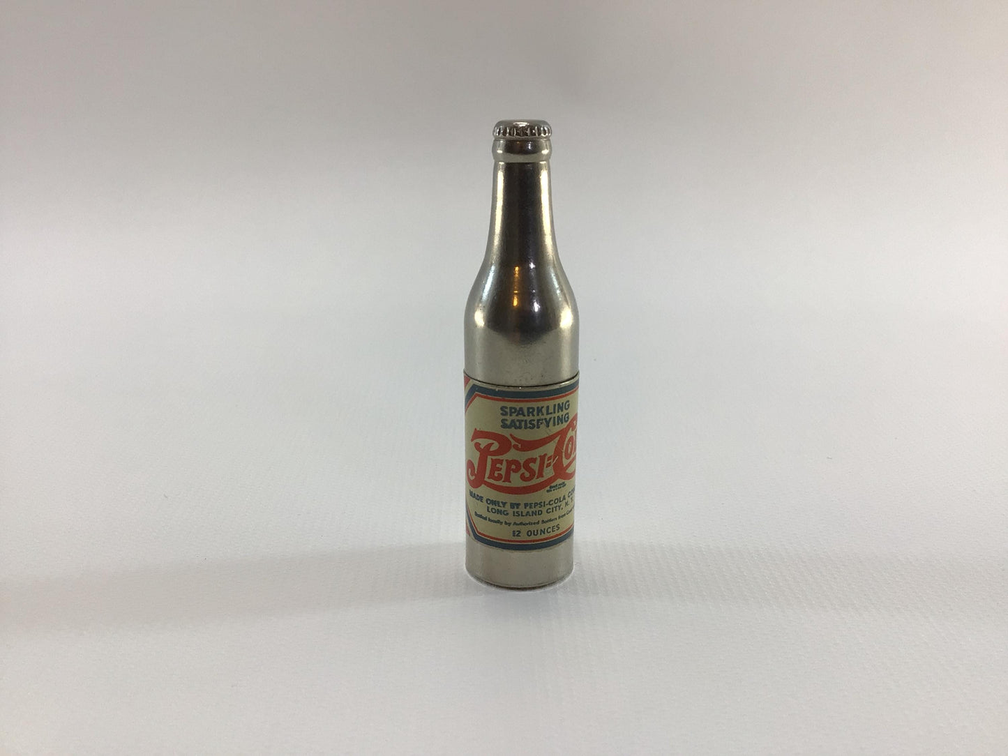 Pepsi Cola Advertising KEM Novelty Cigarette Lighter Vintage Tobacciana