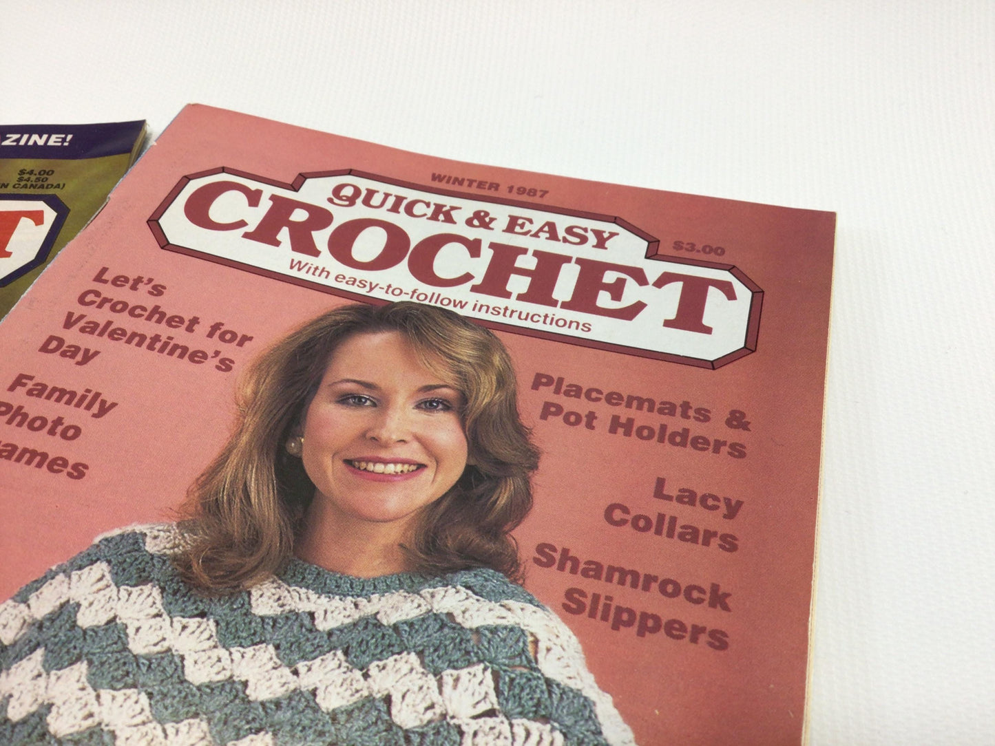 Quick & Easy Crochet Instruction Pattern Booklets Mid Century Designs