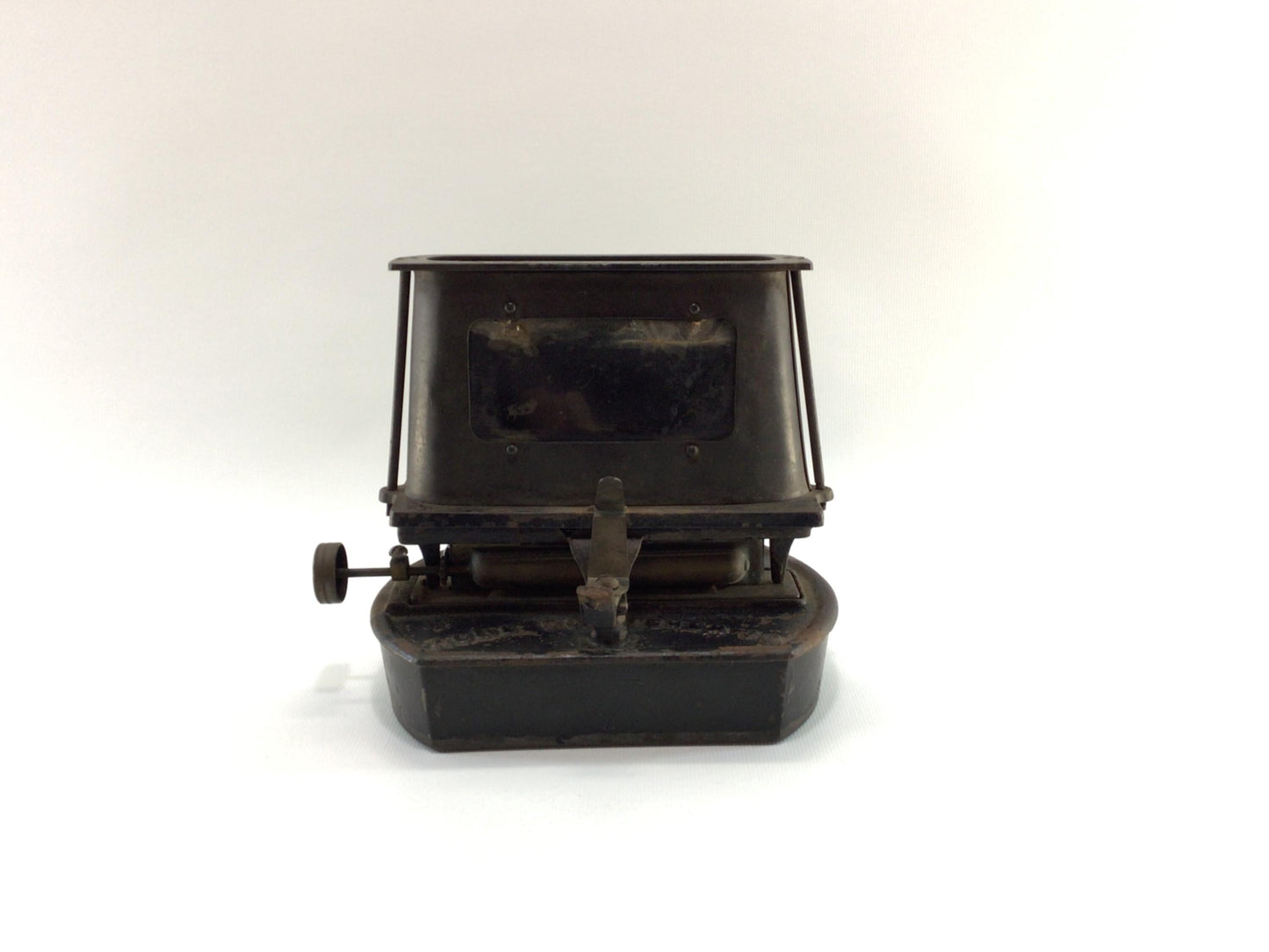 Antique Lamp Stove Acme Burnisher Company Kerosene Oil Burner Sad Iron Utility Heater
