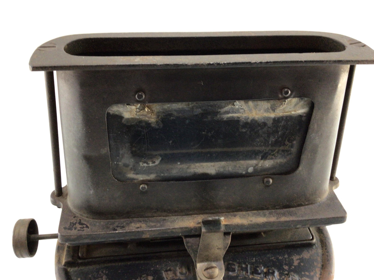 Antique Lamp Stove Acme Burnisher Company Kerosene Oil Burner Sad Iron Utility Heater