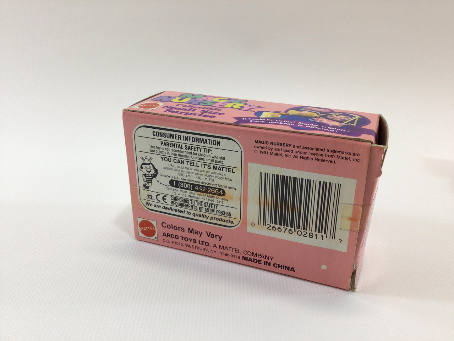 Mattel Magic Nursery Small Size Surprise Vintage 90s Miniature Baby Doll Toys