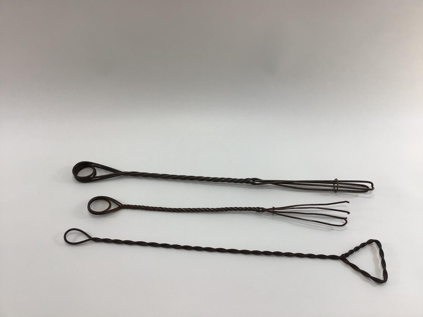 Antique Steel Wire Fireplace Hearth Rustic Primitive Kitchen Cooking Utensils