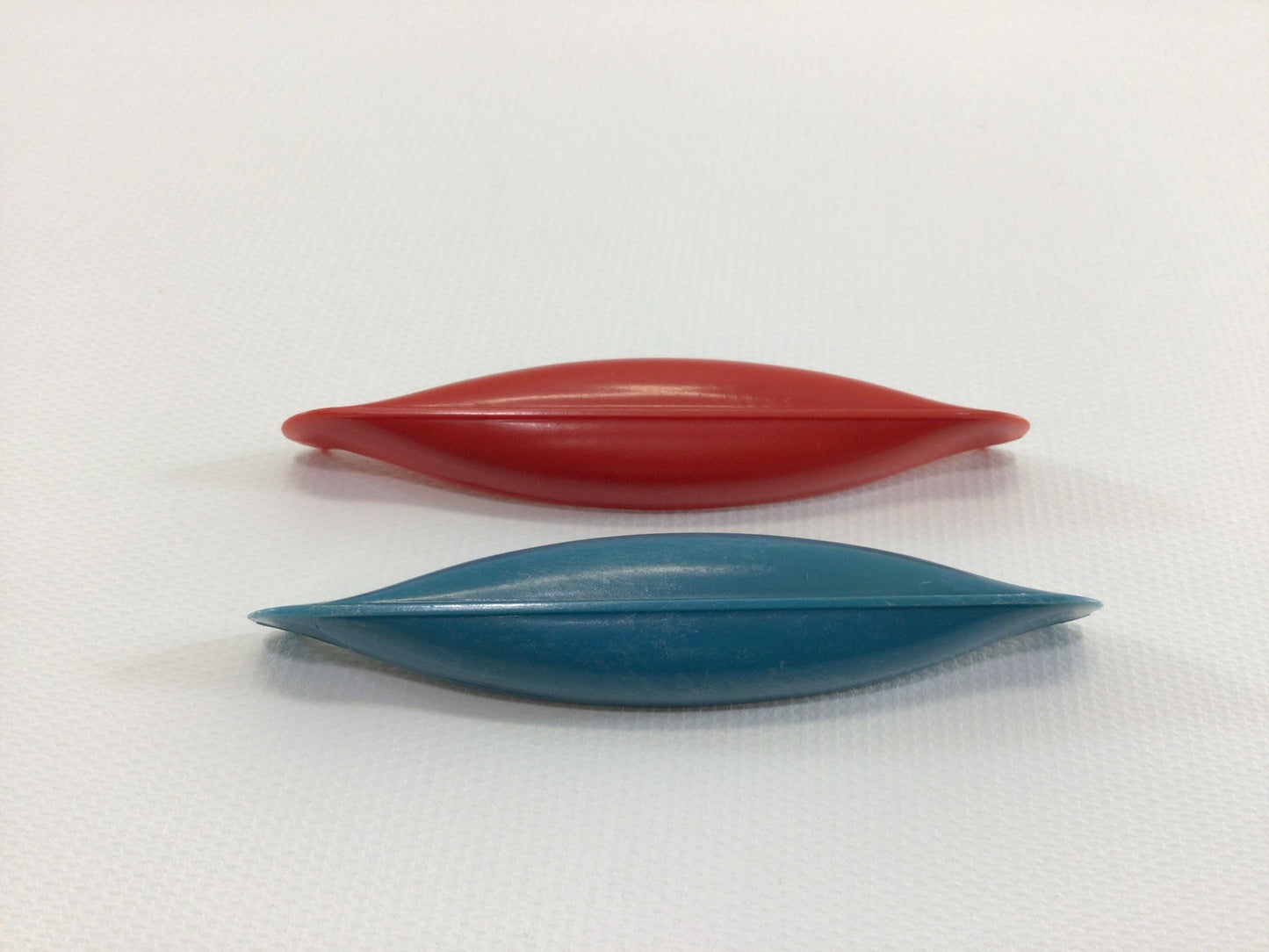 Miniature Canoes 3" Hard Plastic Vintage Cake Topper Party Favor Toys