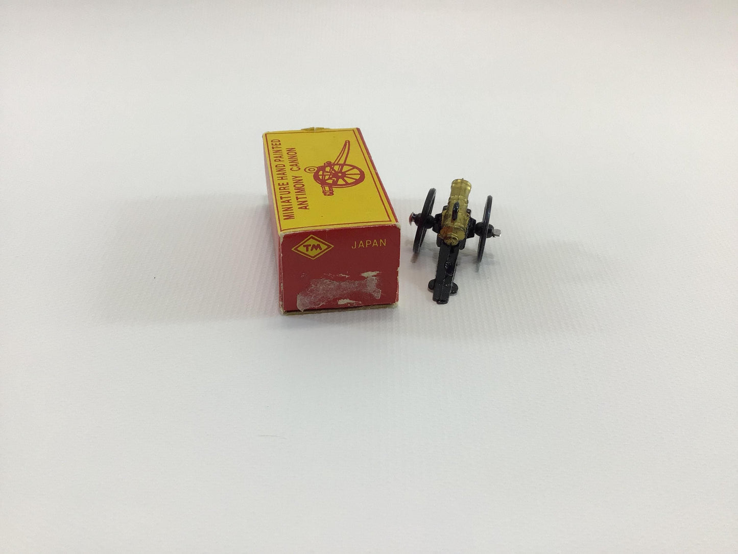 Antimony Field Cannon Vintage Miniature Toy Pot Metal Party Favor