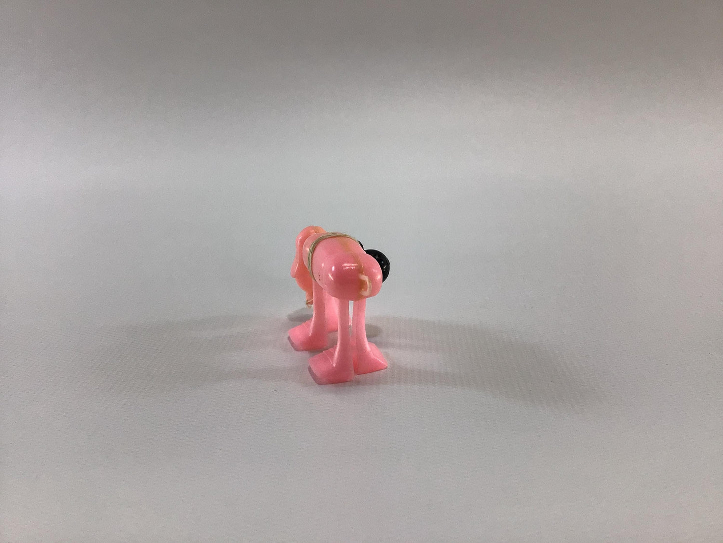 Pink Space Walking Dog No 818 Ramp Walker Kitschy Vintage Dime Store Miniature Toy Party Favor