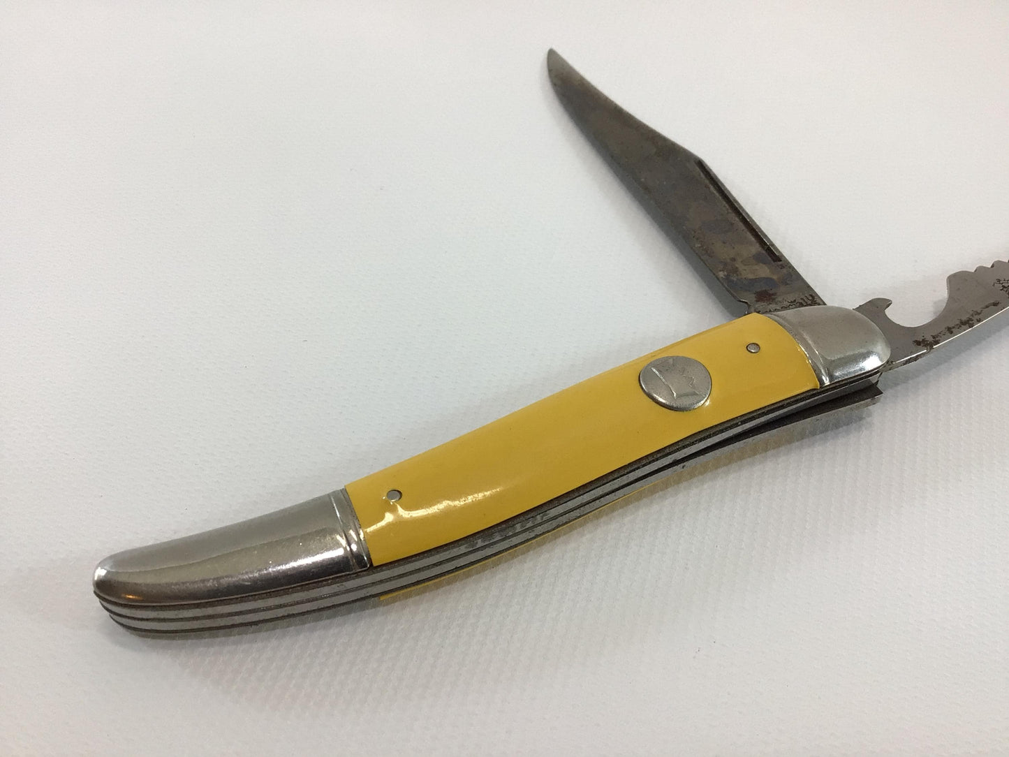 Imperial Fish Knife Vintage 2 Blade Made in USA Fishing Tackle Pocket Knife