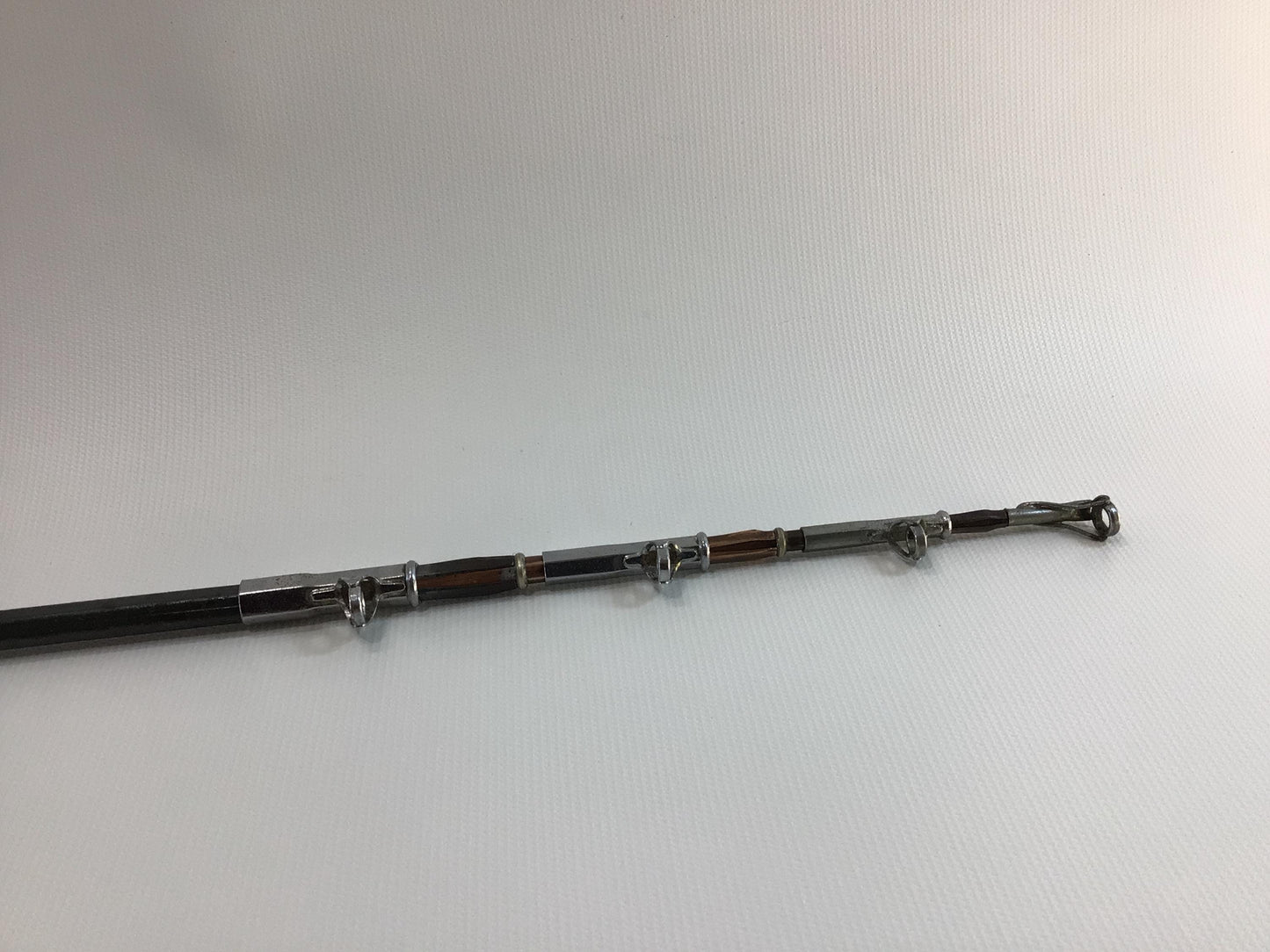 Bristol Telescopic 9' Fly Fishing Rod Steel and Copper Hexagon Shaft Construction Vintage Outdoor Sporting Equipment