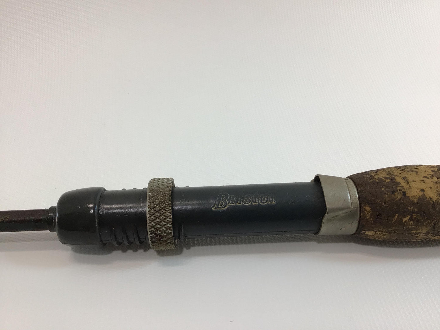 Bristol Telescopic 9' Fly Fishing Rod Steel and Copper Hexagon Shaft Construction Vintage Outdoor Sporting Equipment