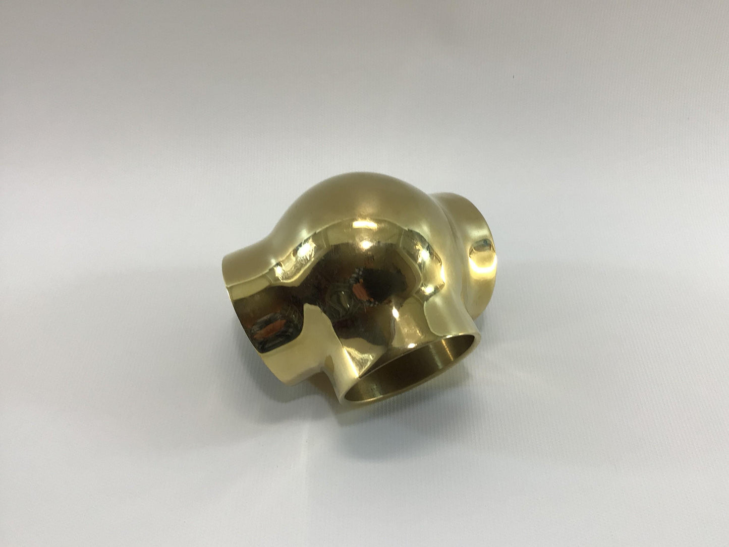 Brass Railing Hardware Lavi Industries Ball Side Outlet 135 Degree Elbow 00-708/2 Replacement Parts Pieces for 2" Diameter Tubing