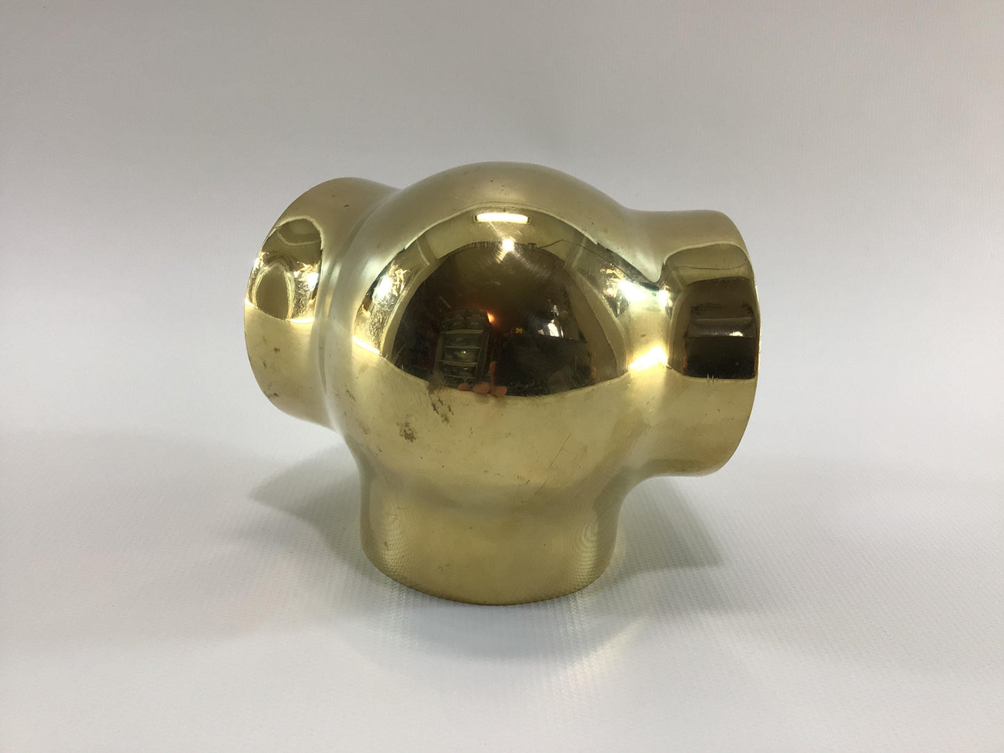 Brass Railing Hardware Lavi Industries Ball Side Outlet 135 Degree Elbow 00-708/2 Replacement Parts Pieces for 2" Diameter Tubing