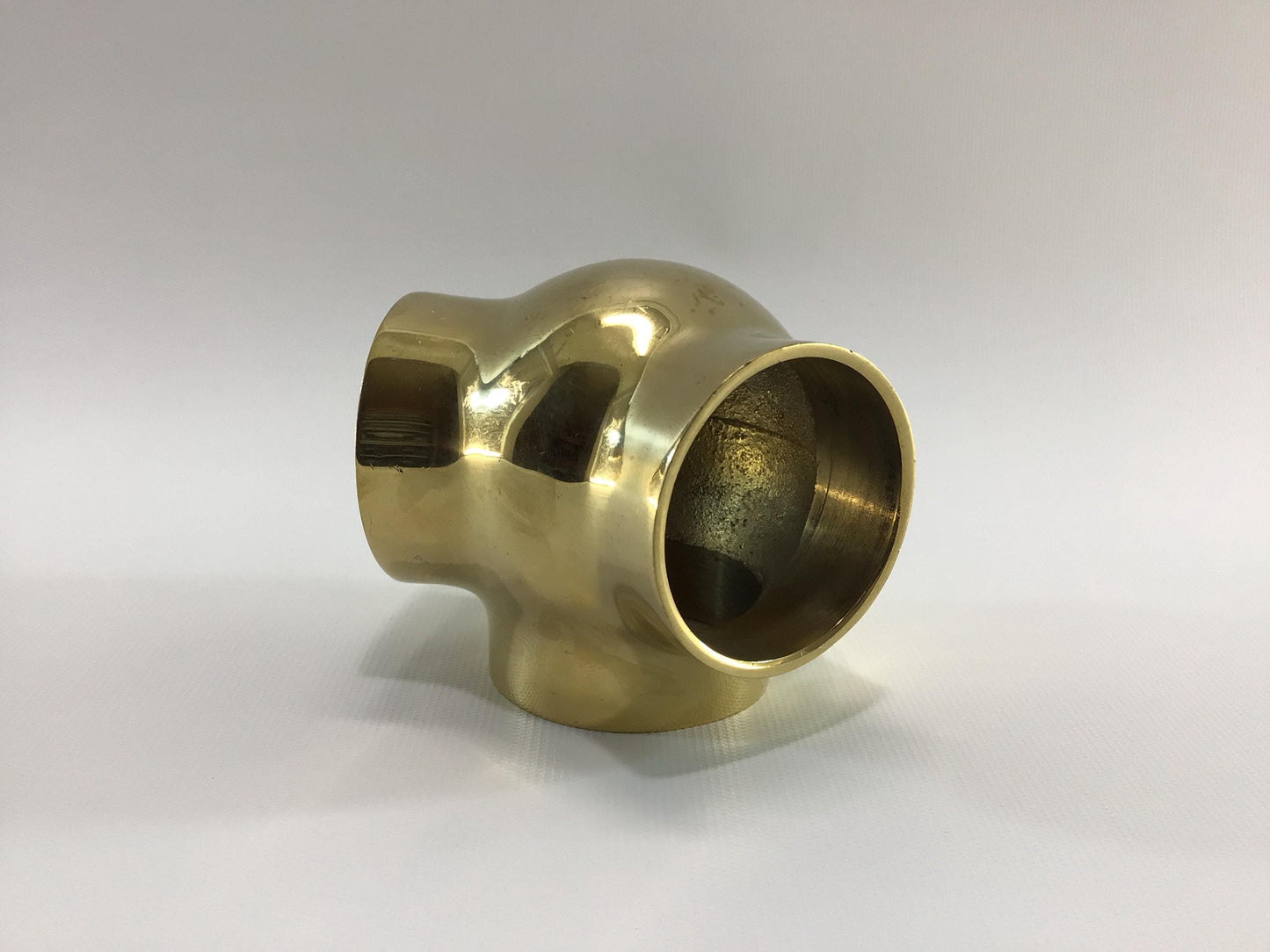 Brass Railing Hardware Lavi Industries Ball Side Outlet 135 Degree Elbow 00-708/2 Replacement Parts Pieces for 2" Diameter Tubing